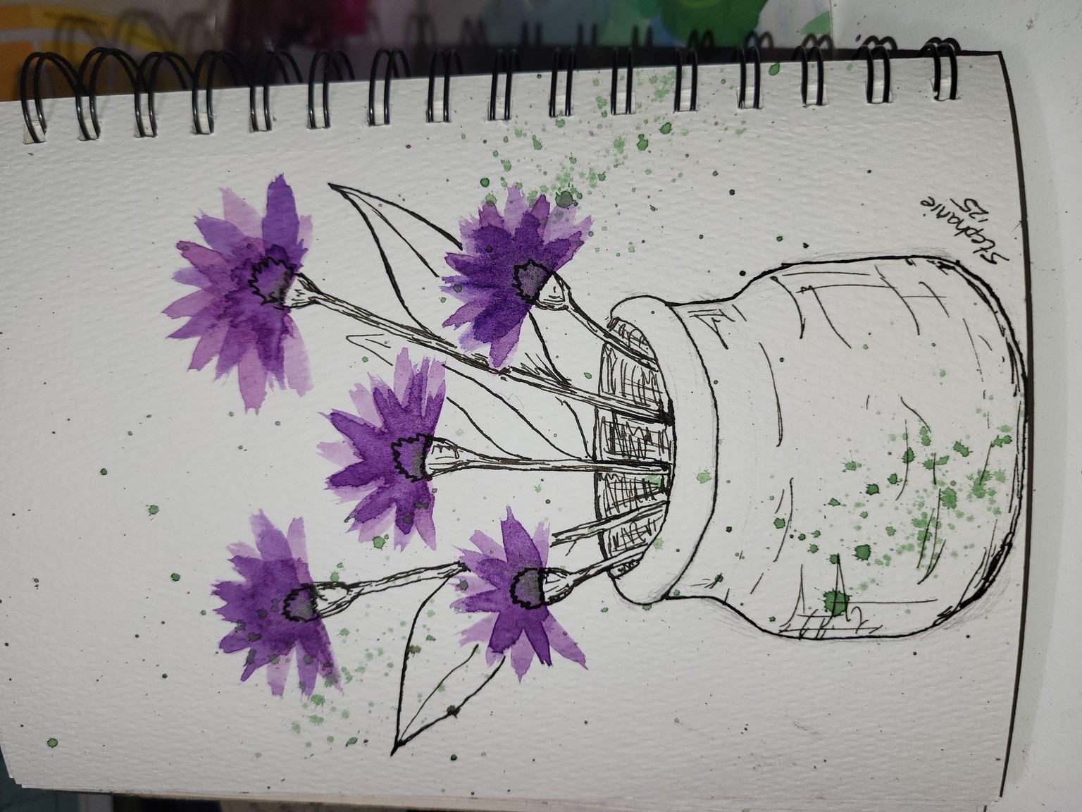 Watercolor with Line - image 2 - student project