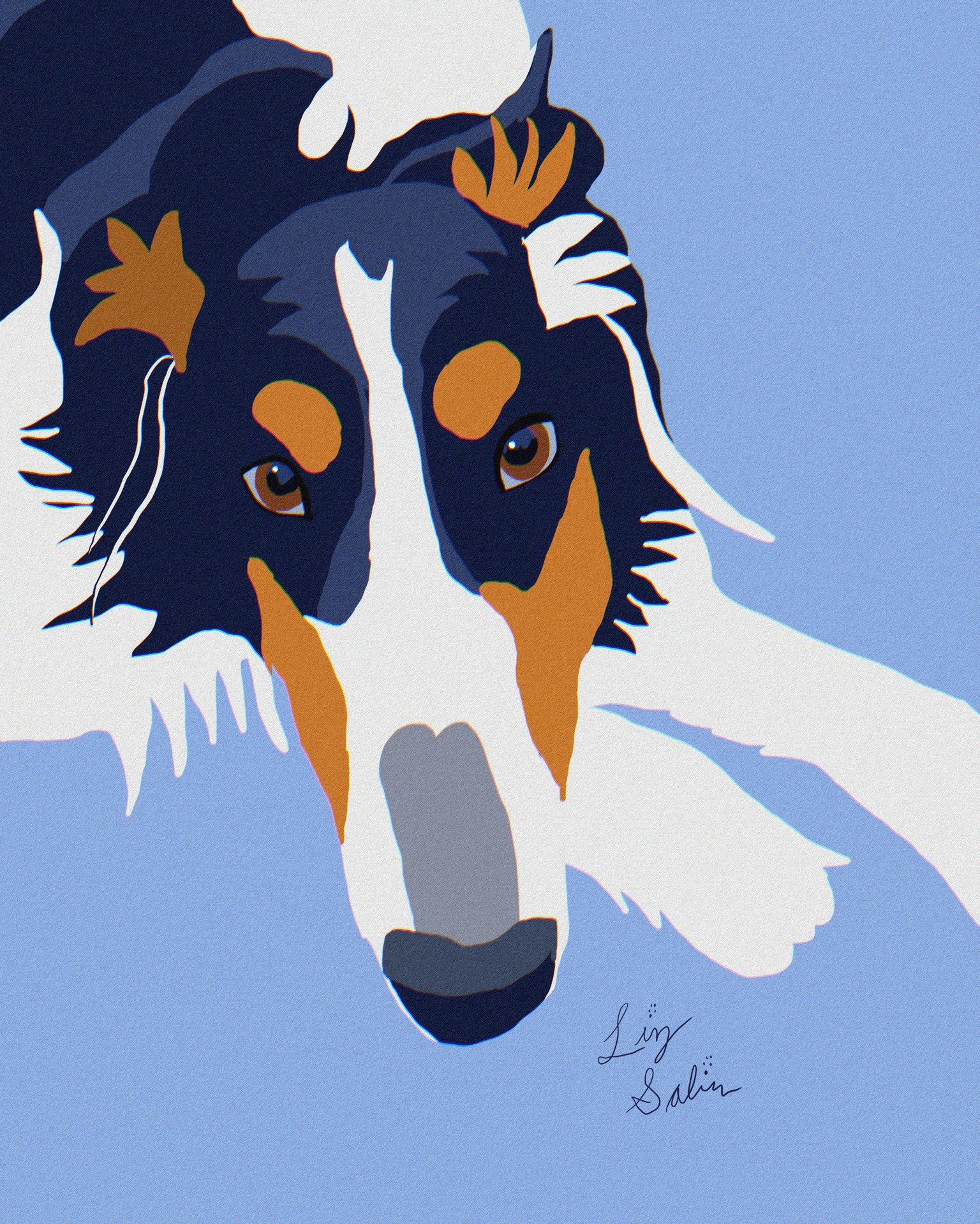Portraits of family pets, adding more as I do them - image 2 - student project