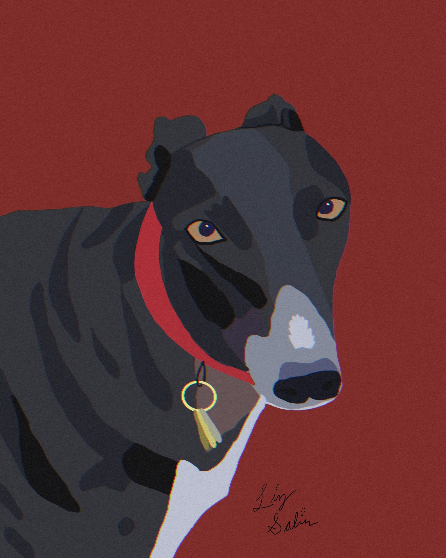 Portraits of family pets, adding more as I do them - image 5 - student project