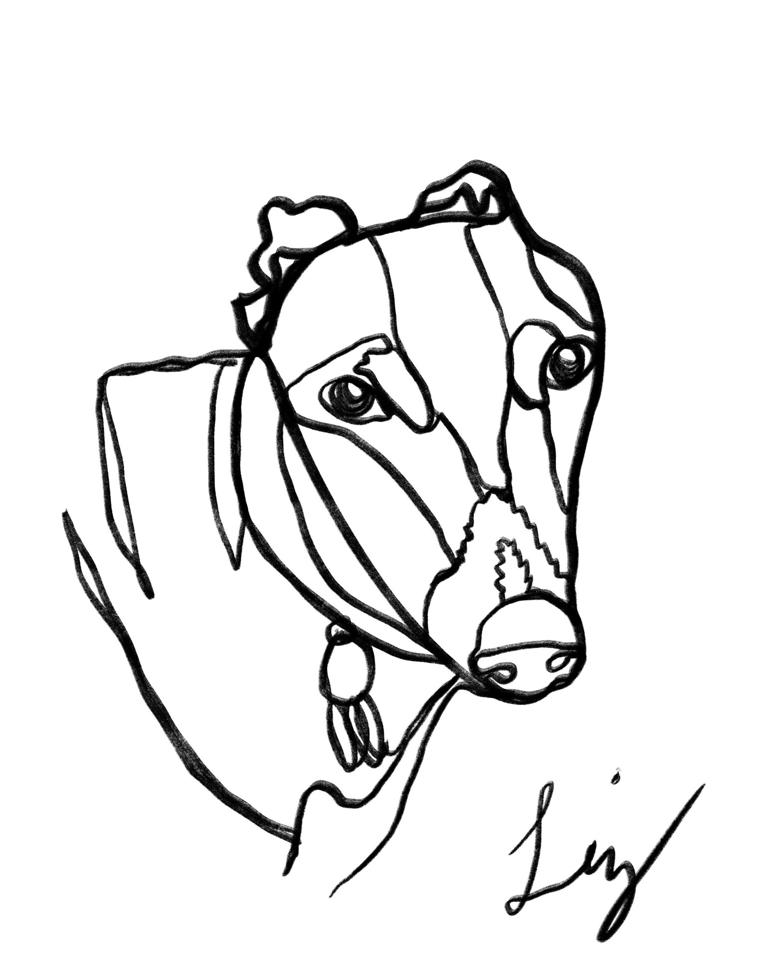 Portraits of family pets, adding more as I do them - image 6 - student project
