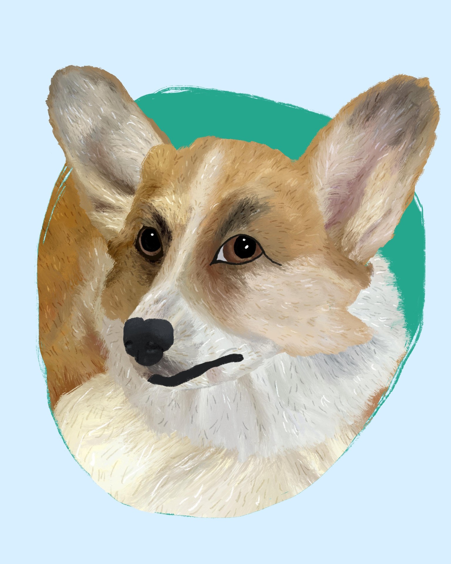 Portraits of family pets, adding more as I do them - image 15 - student project
