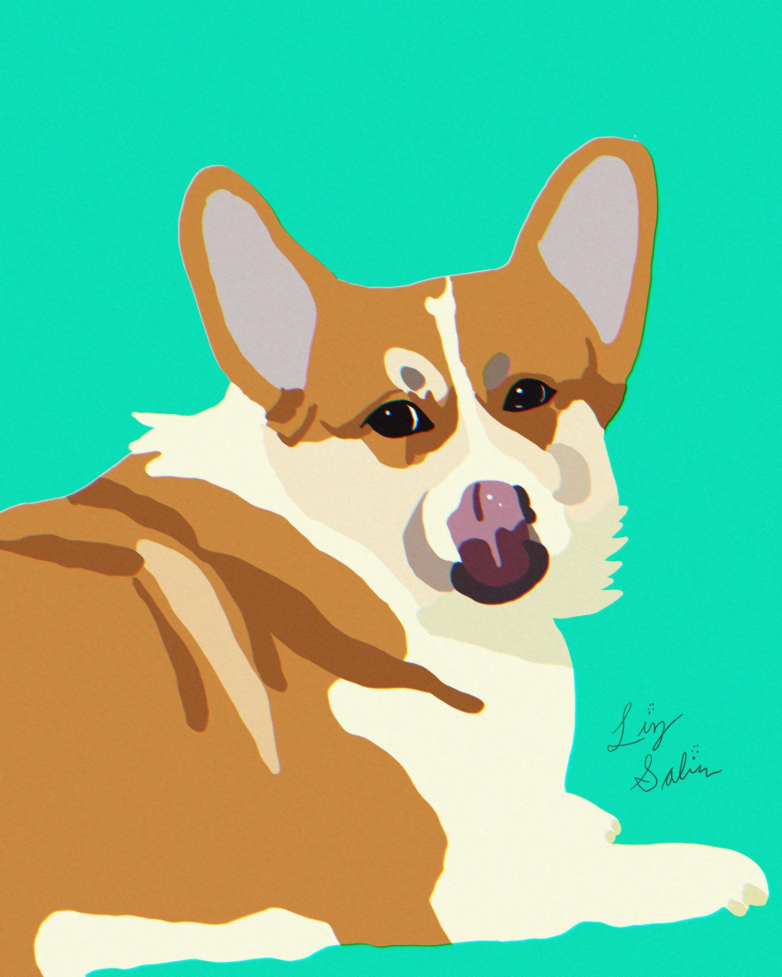 Portraits of family pets, adding more as I do them - image 12 - student project