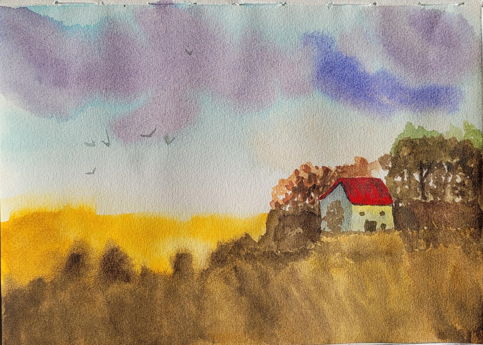 Water colour Landscapes - image 1 - student project