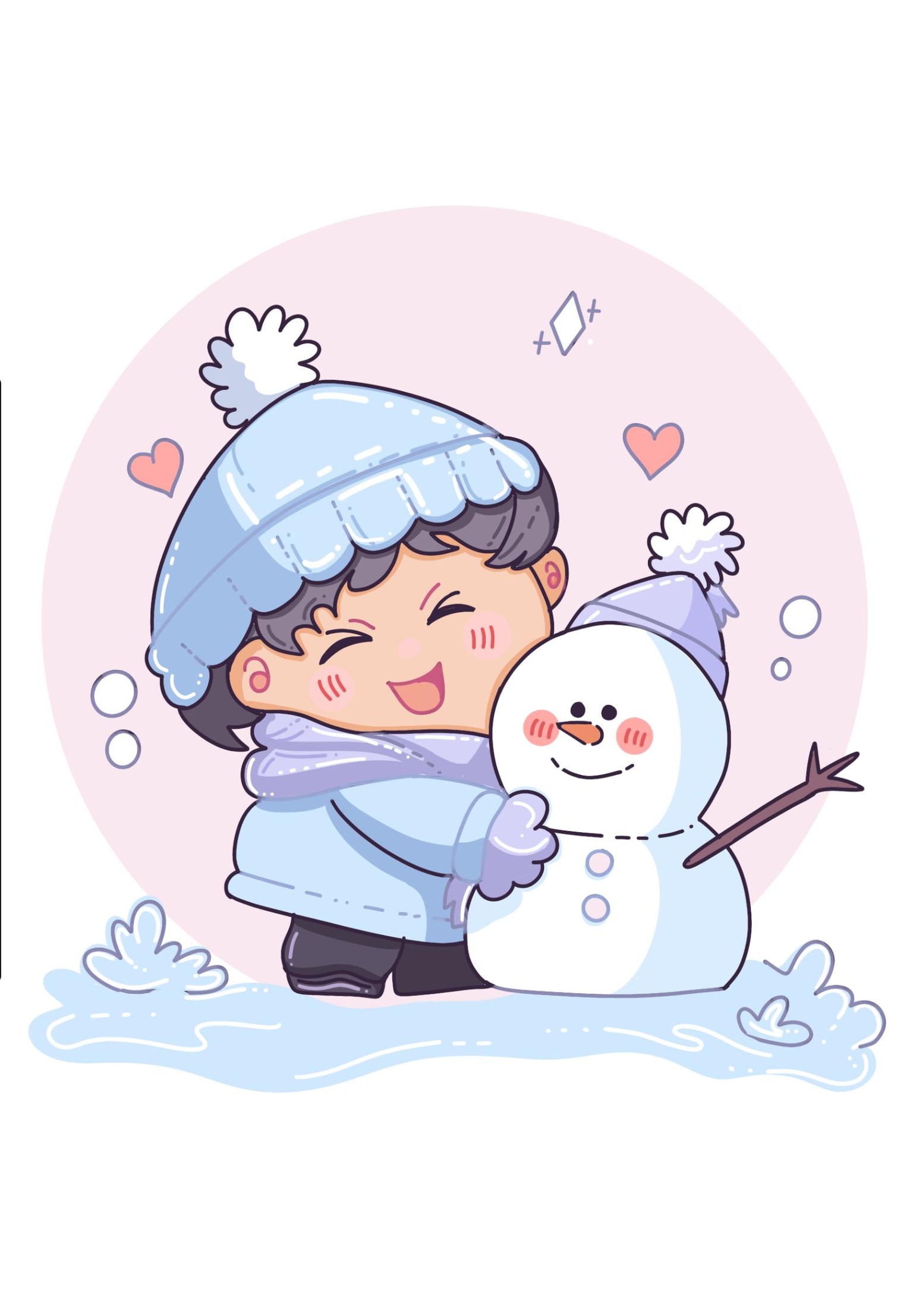 Frosty Friends Girl/Boy - image 1 - student project
