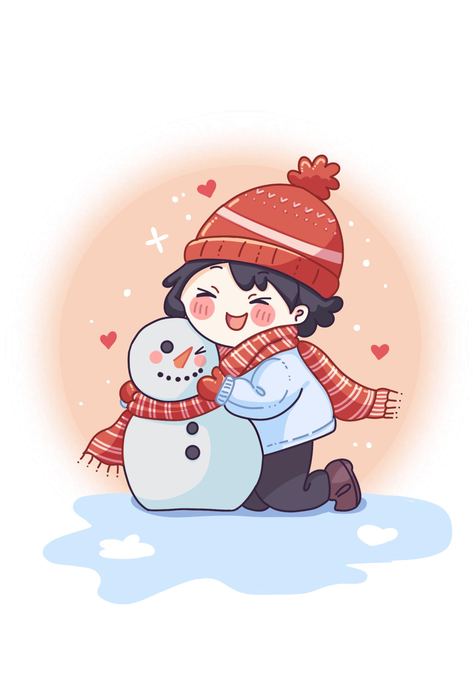 Frosty Friends Girl/Boy - image 2 - student project