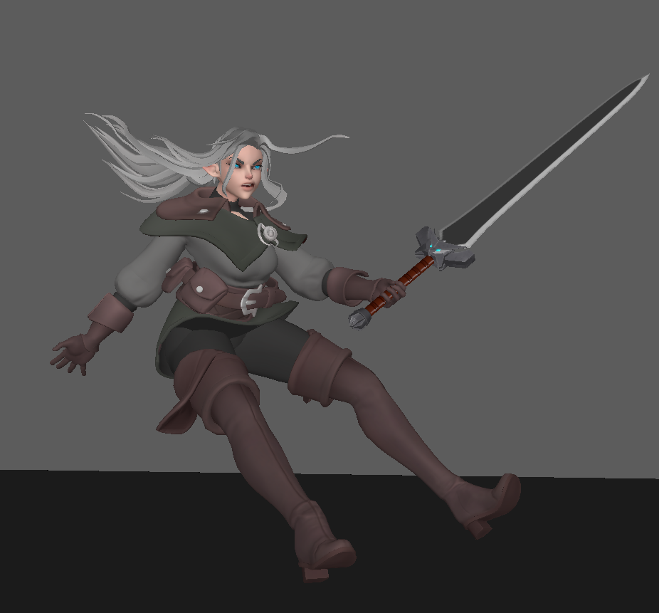 Dynamic Posing for 3D in Maya - image 4 - student project