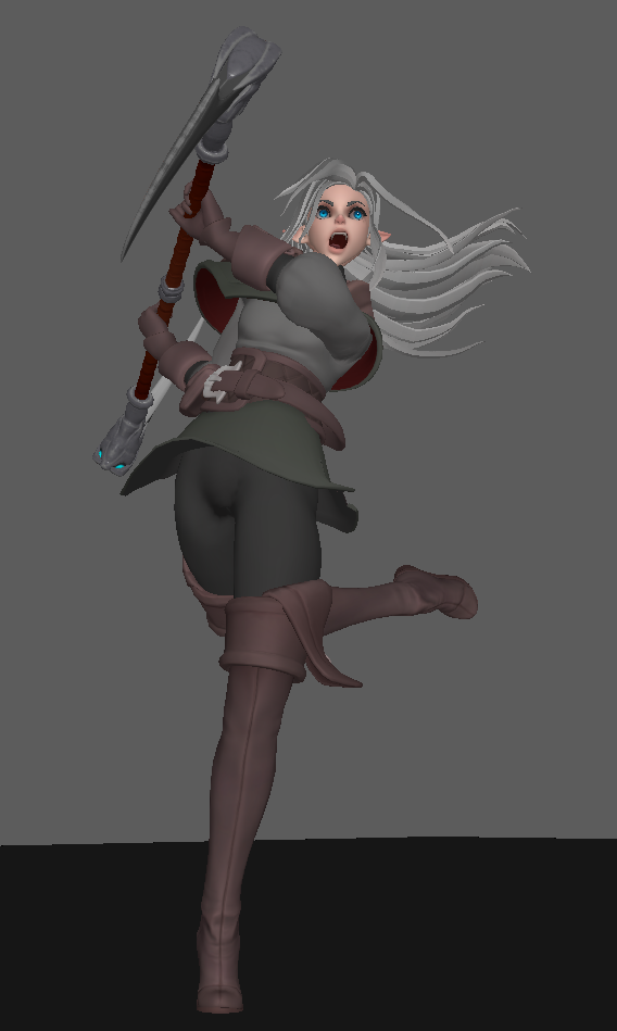 Dynamic Posing for 3D in Maya - image 3 - student project