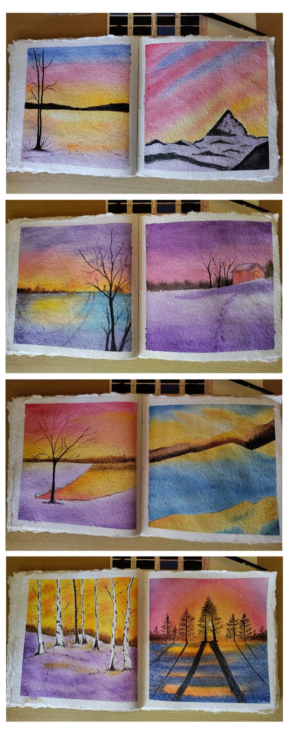 Winter sunsets - image 1 - student project