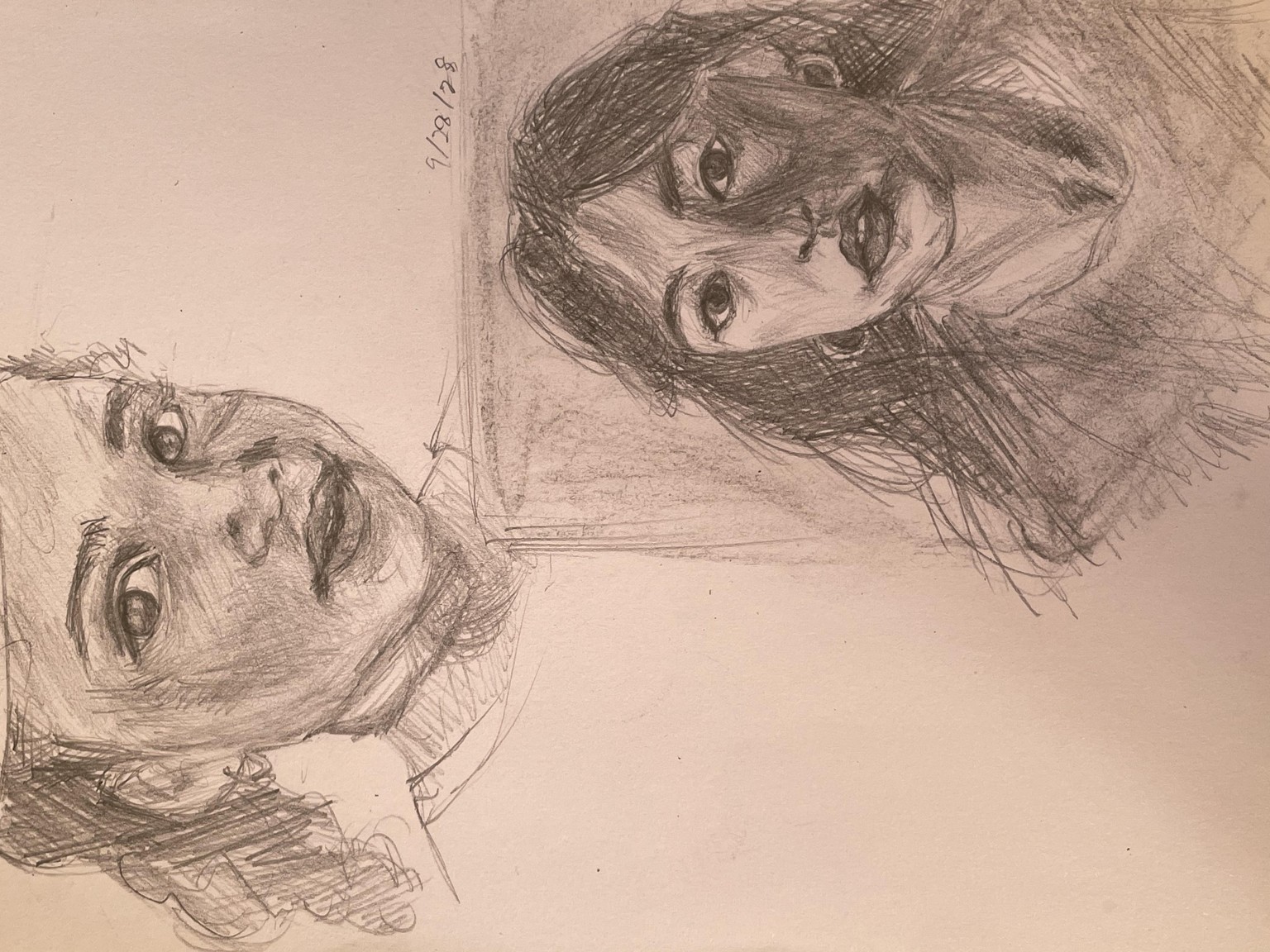 Portrait Sketching - image 3 - student project