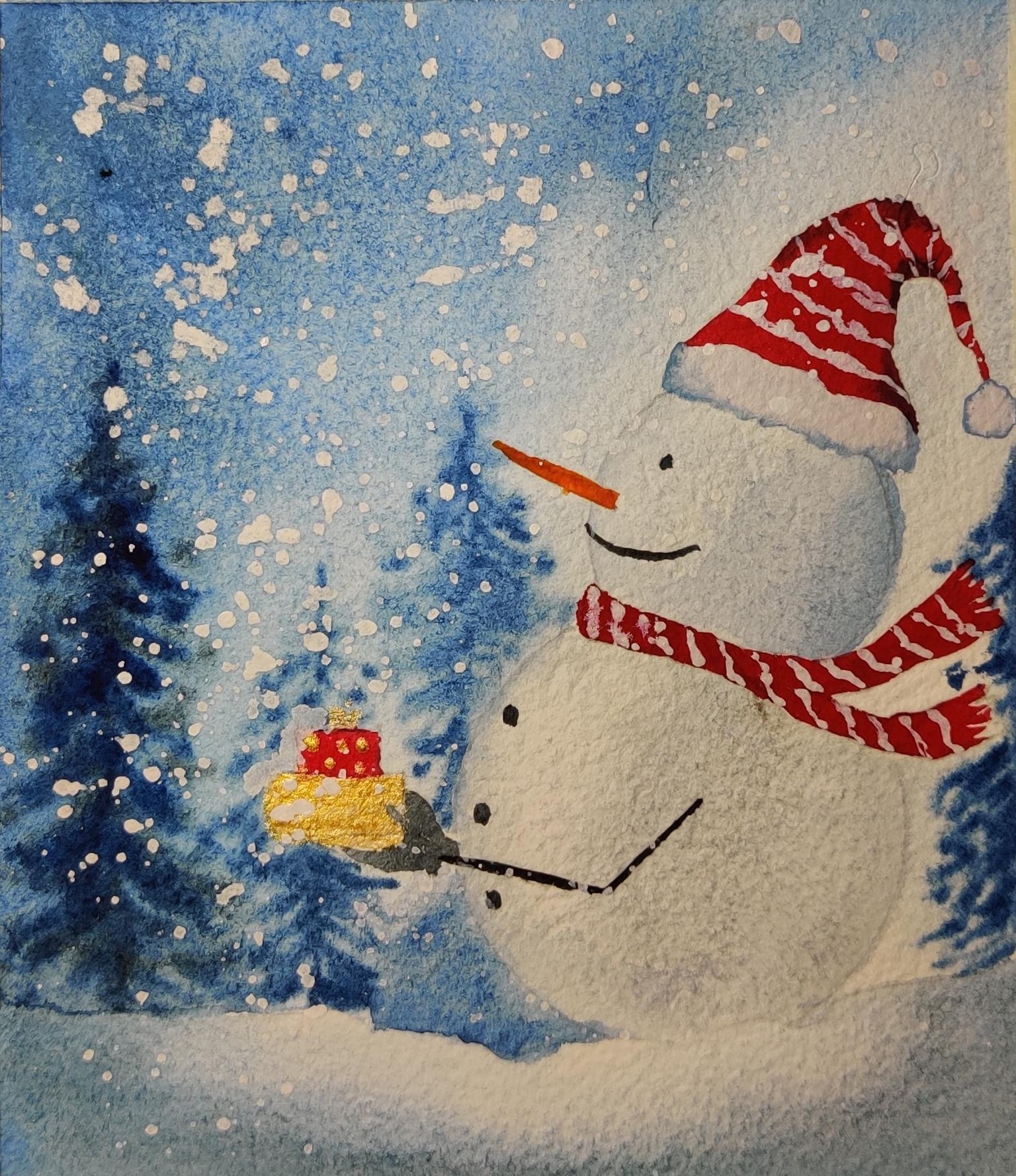 Holiday Cards With Nilam - image 3 - student project