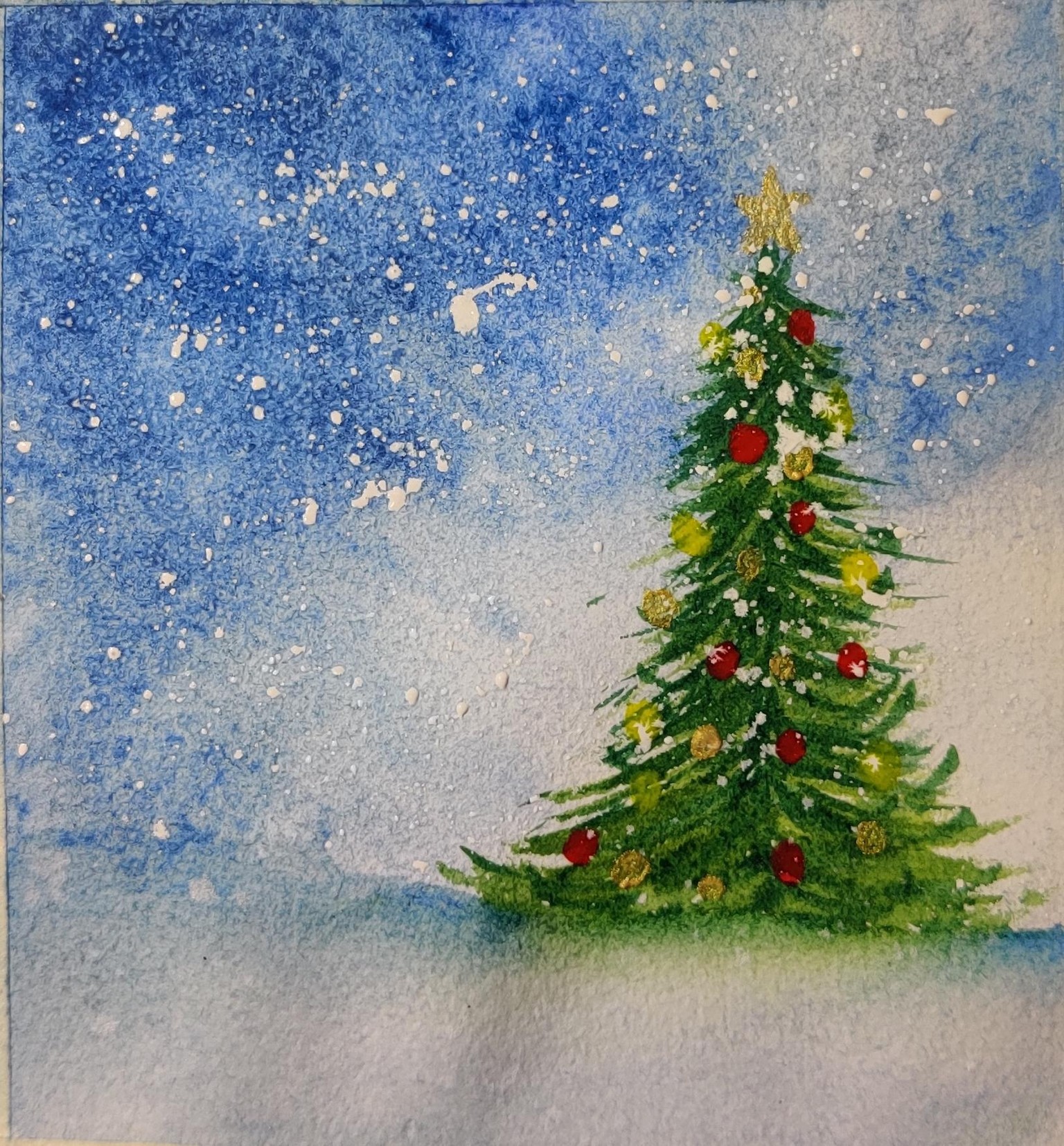 Holiday Cards With Nilam - image 2 - student project