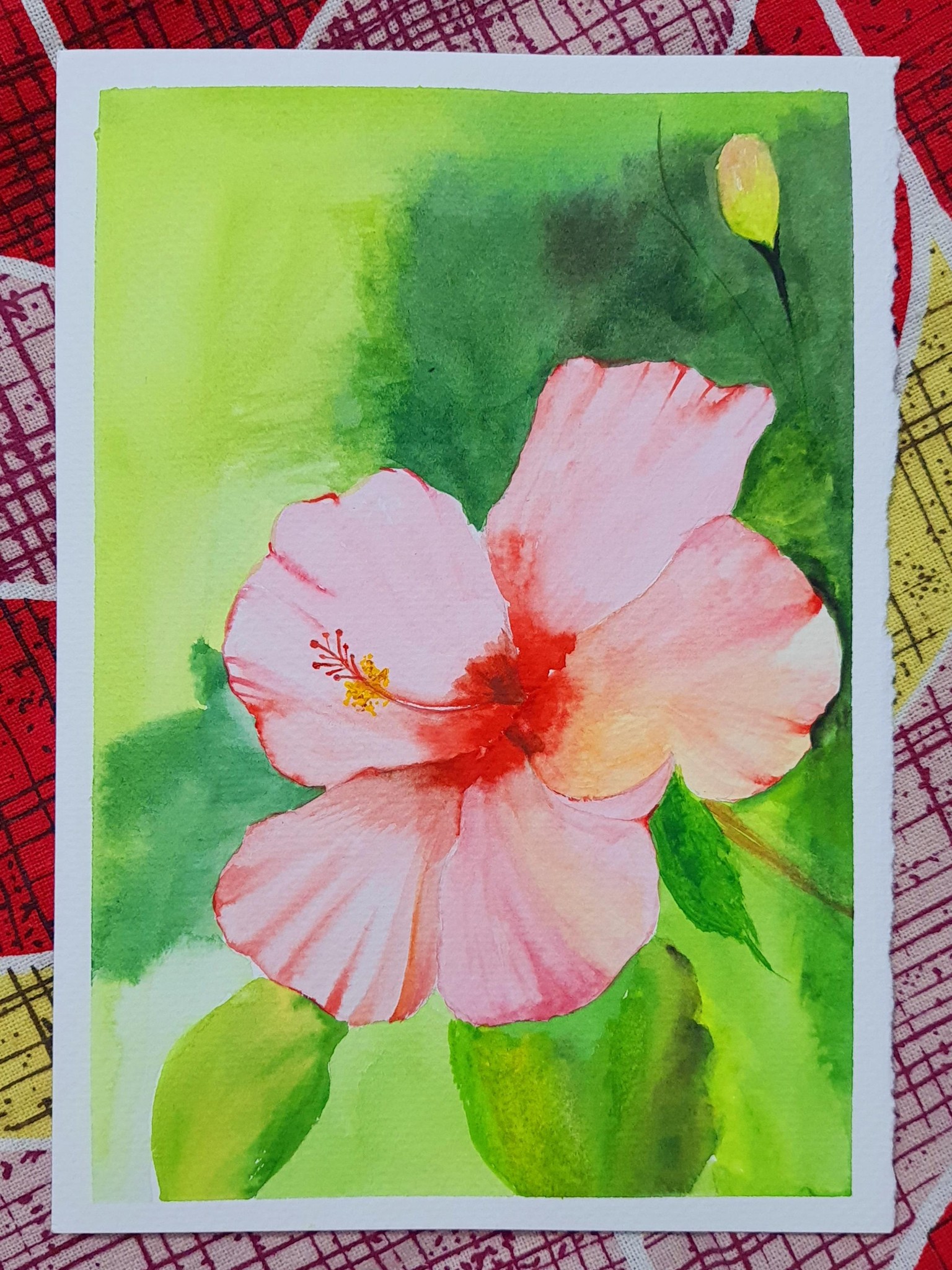 Watercolour Florals Masterclass - image 3 - student project