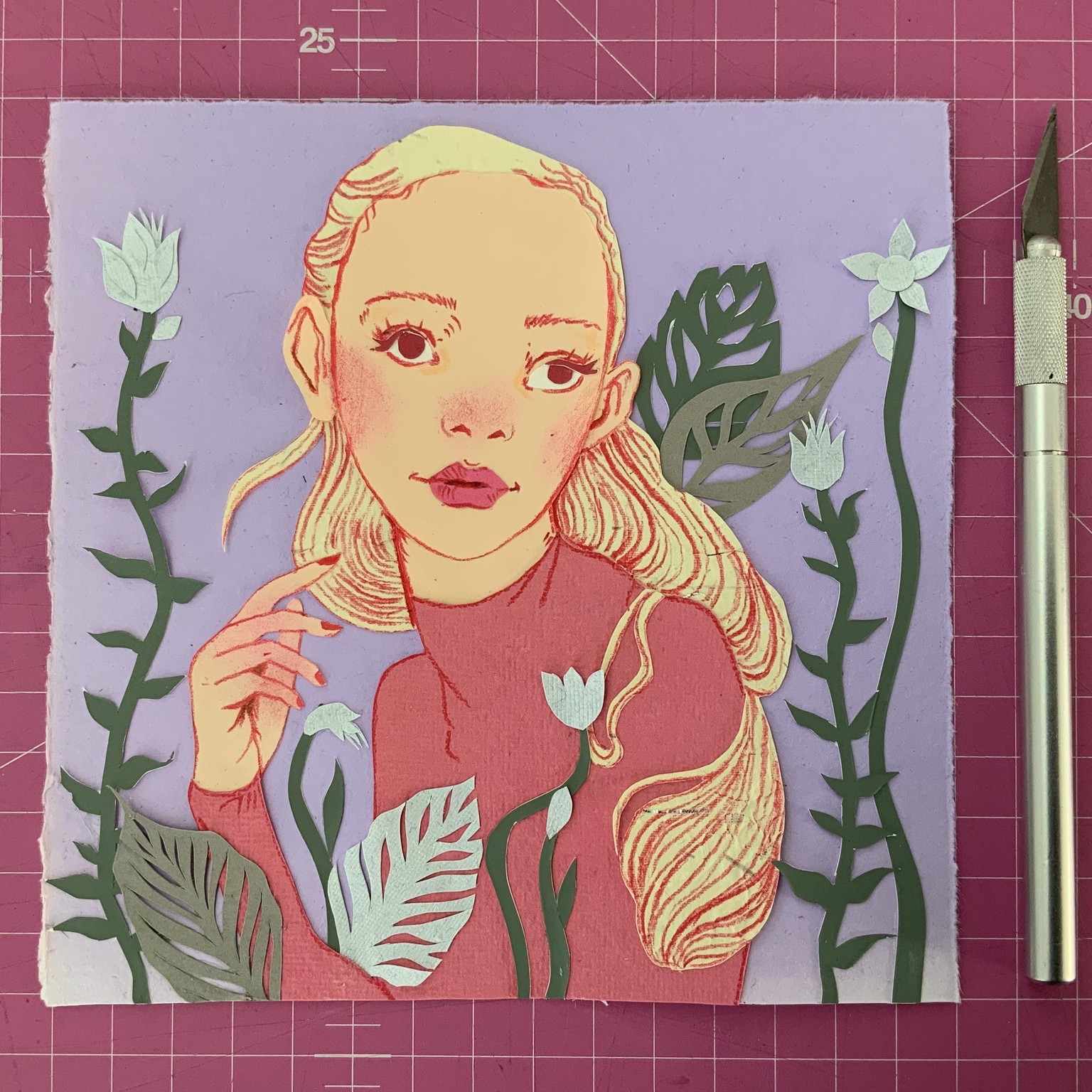 My Cut Paper version of @madiharpart125k - image 1 - student project