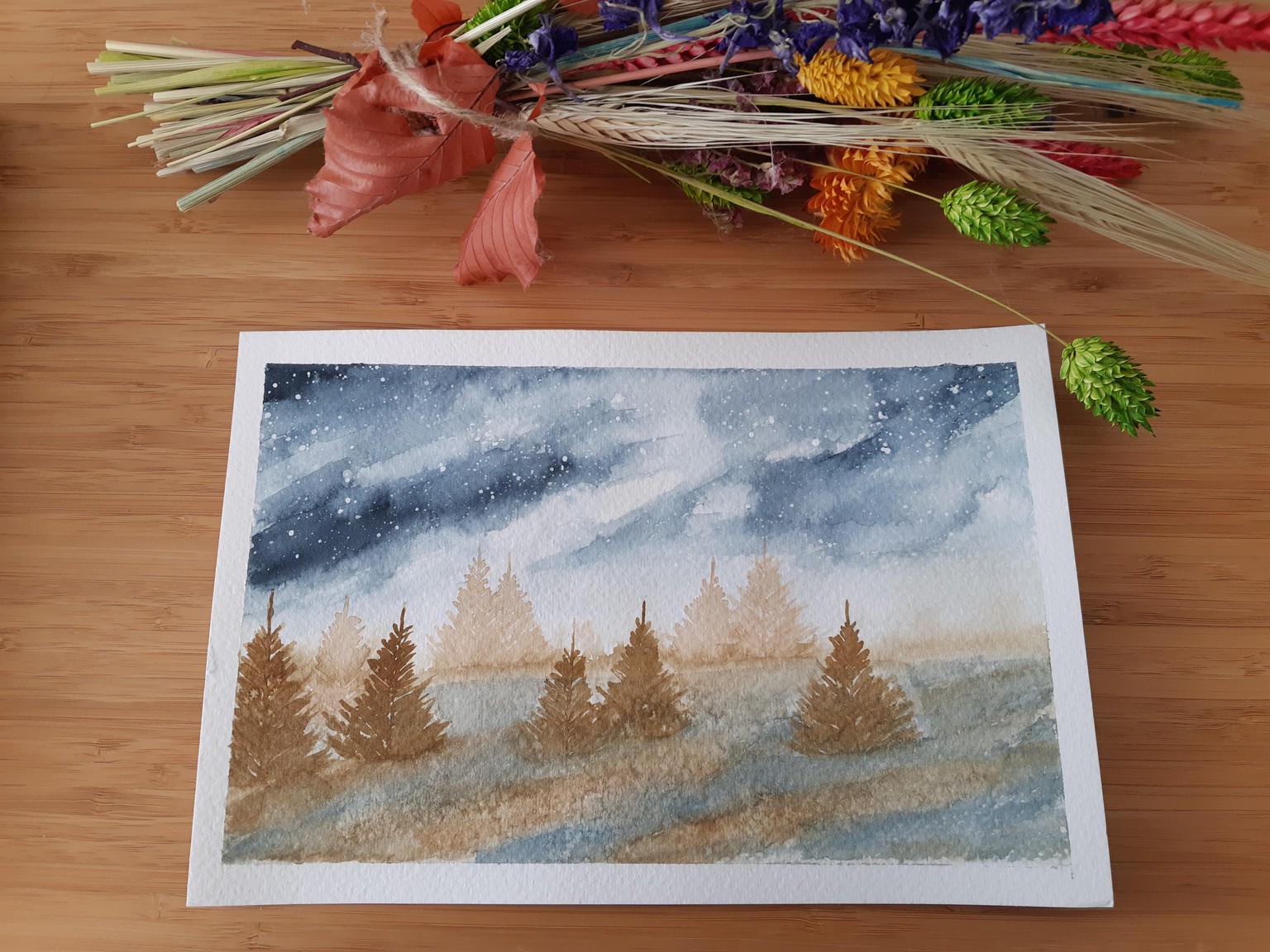 Seasons in watercolour - image 2 - student project