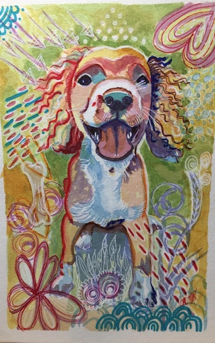 Pet portrait - image 1 - student project