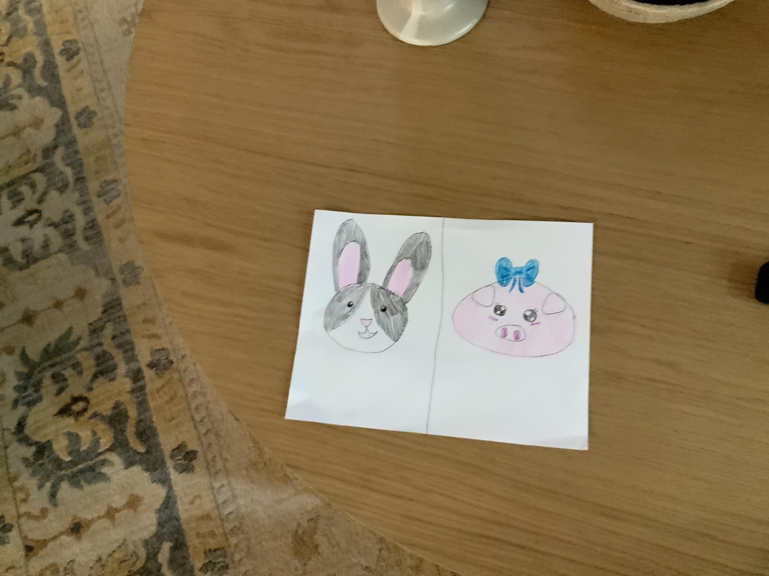 My bunny and pig - image 1 - student project
