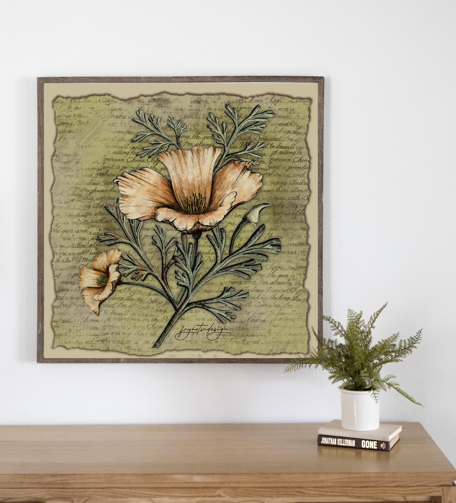 Botanical Poppy - image 1 - student project