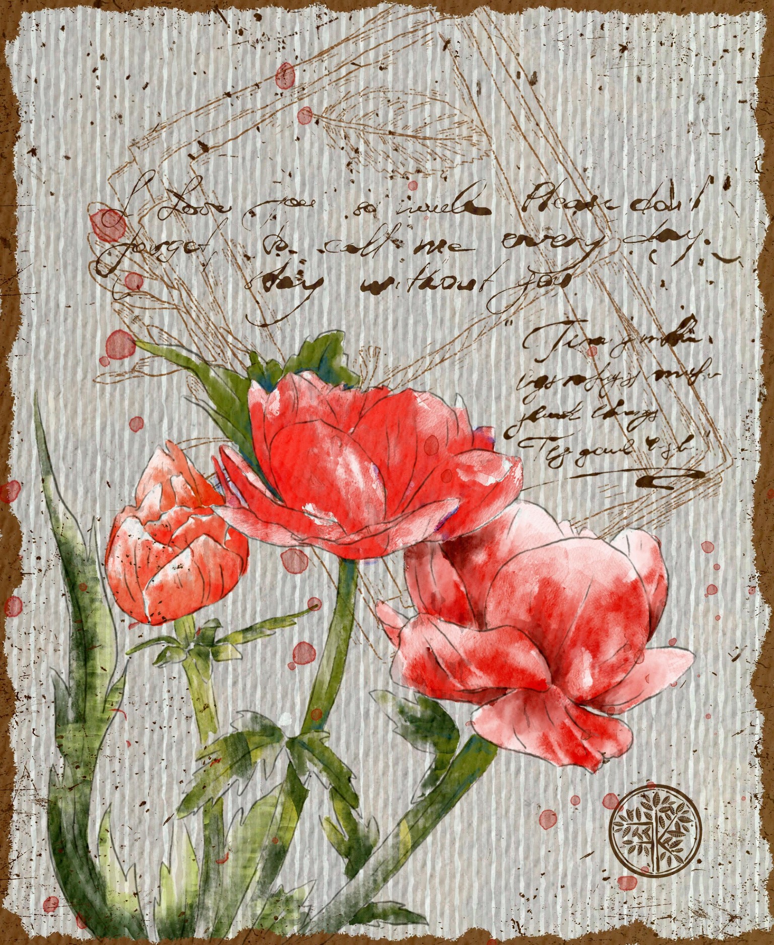 Watercolor Rose - image 1 - student project