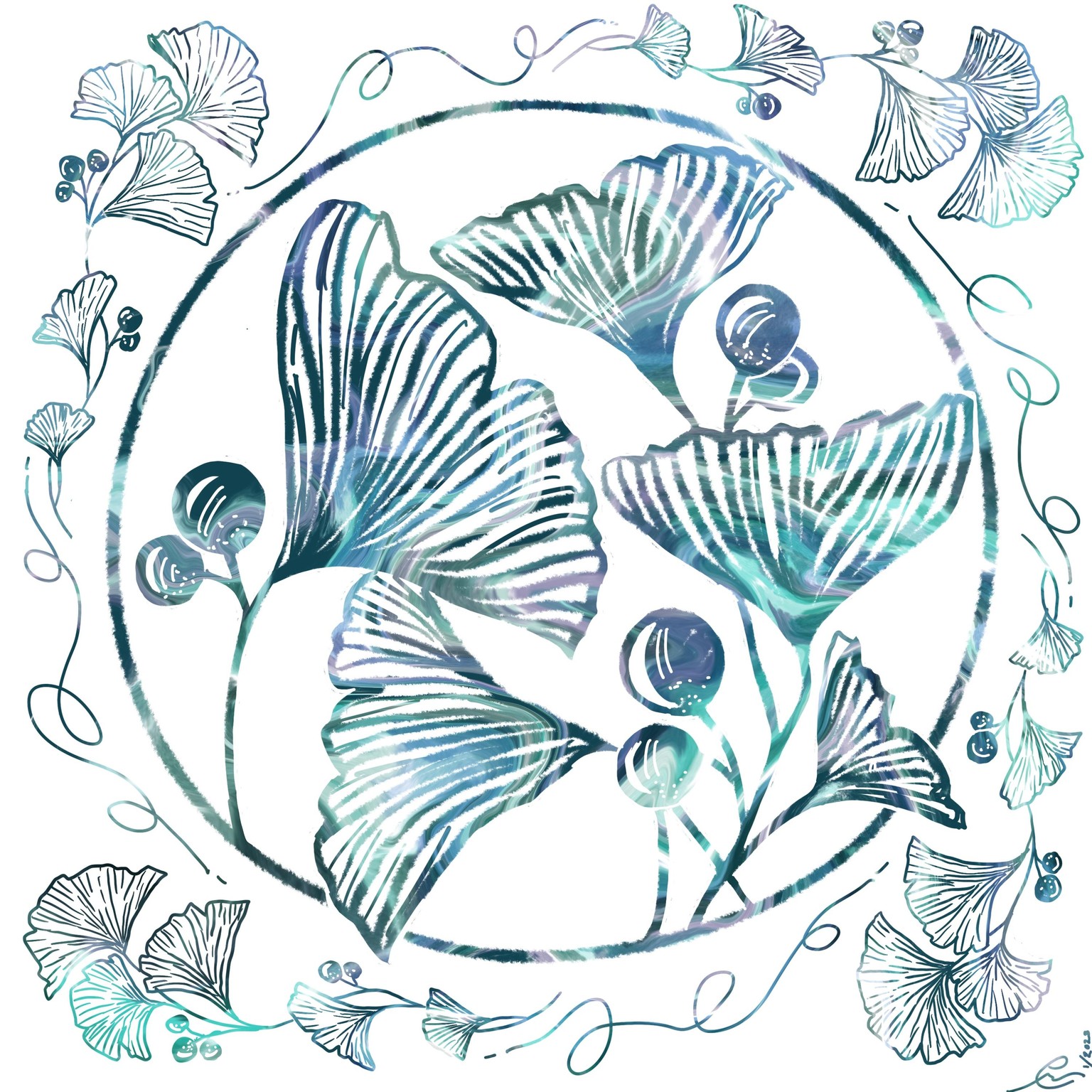Creating an magical erased design - image 4 - student project