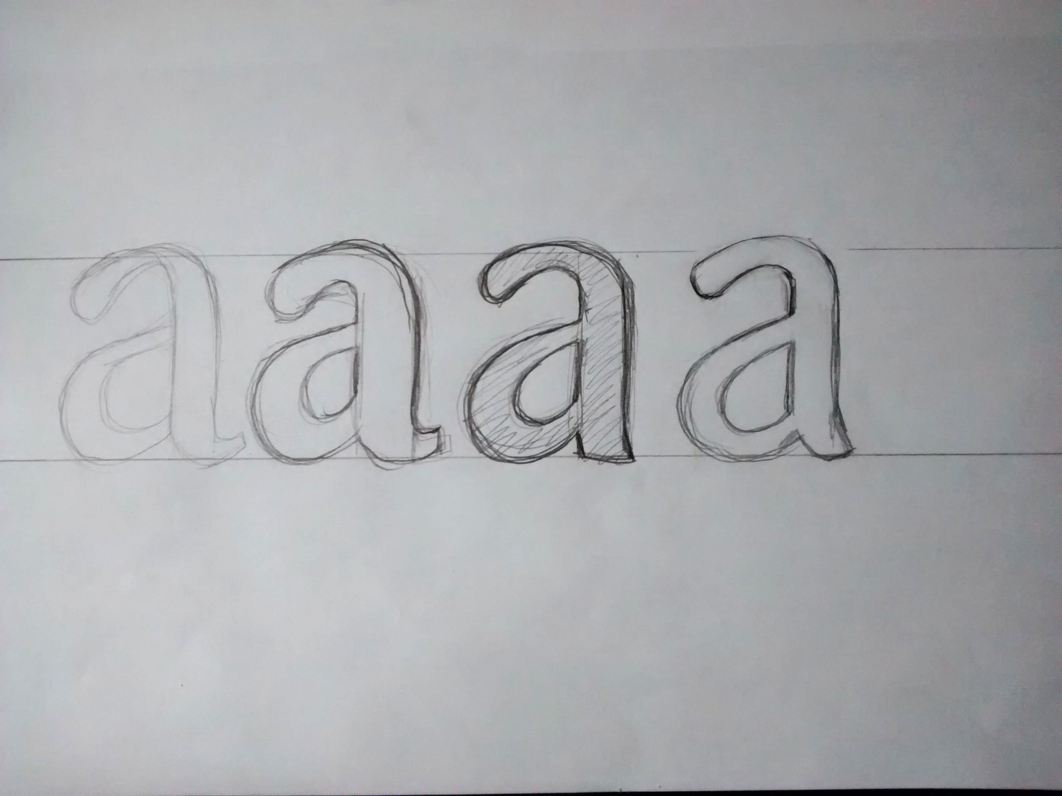 Ultra Light typeface - image 1 - student project