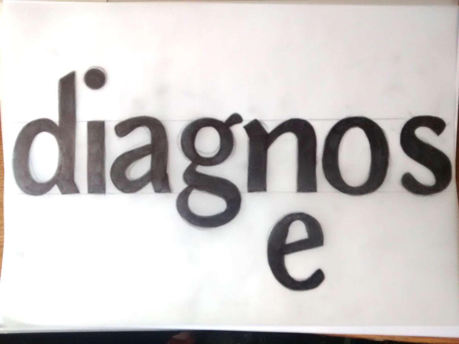 Ultra Light typeface - image 3 - student project