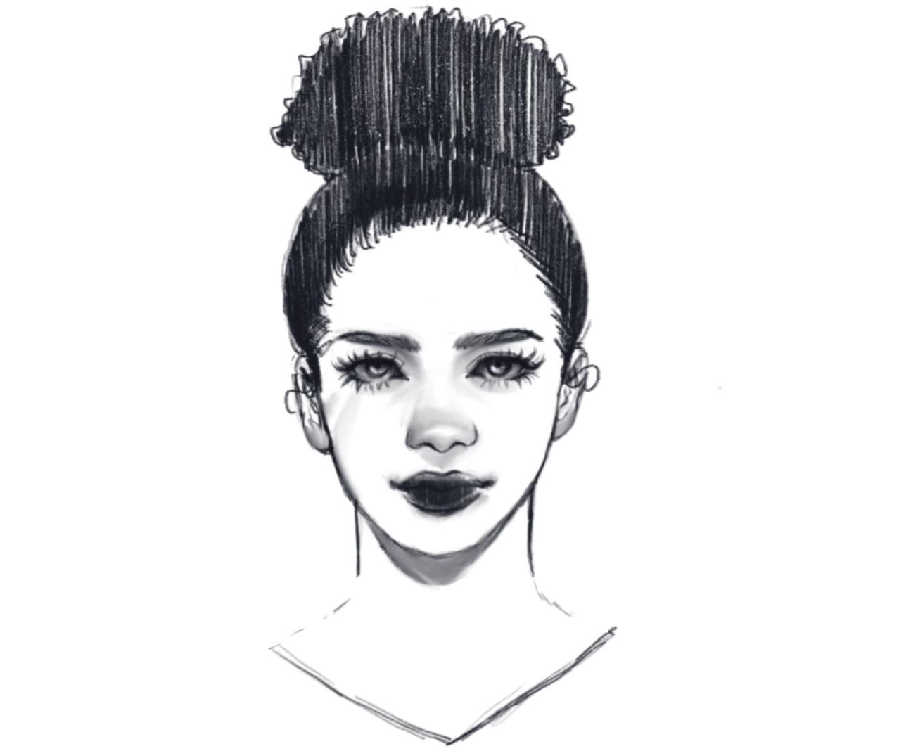 My Hair Sketches - image 1 - student project