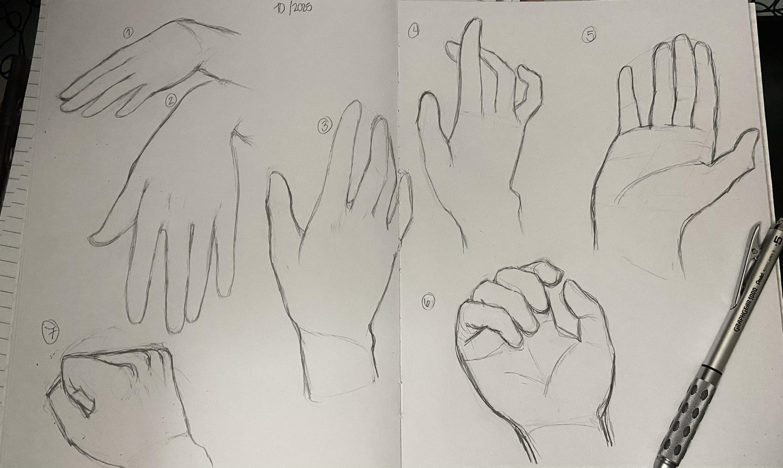 Hand Sketches - image 1 - student project