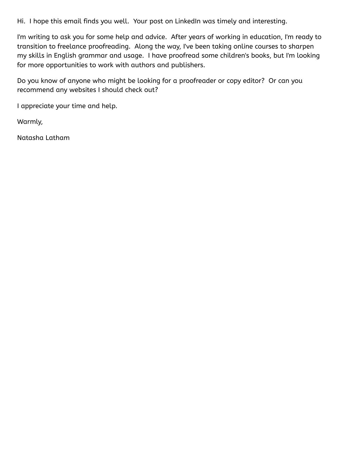 Email template - image 1 - student project