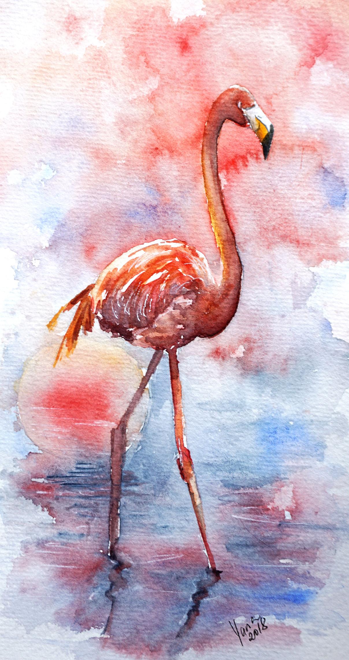 Pink Flamingo - image 1 - student project