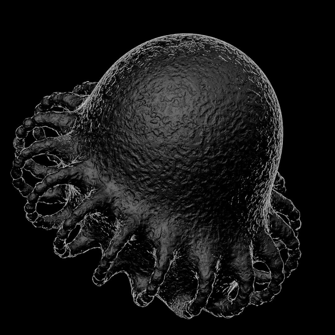 Microscopic render - image 2 - student project