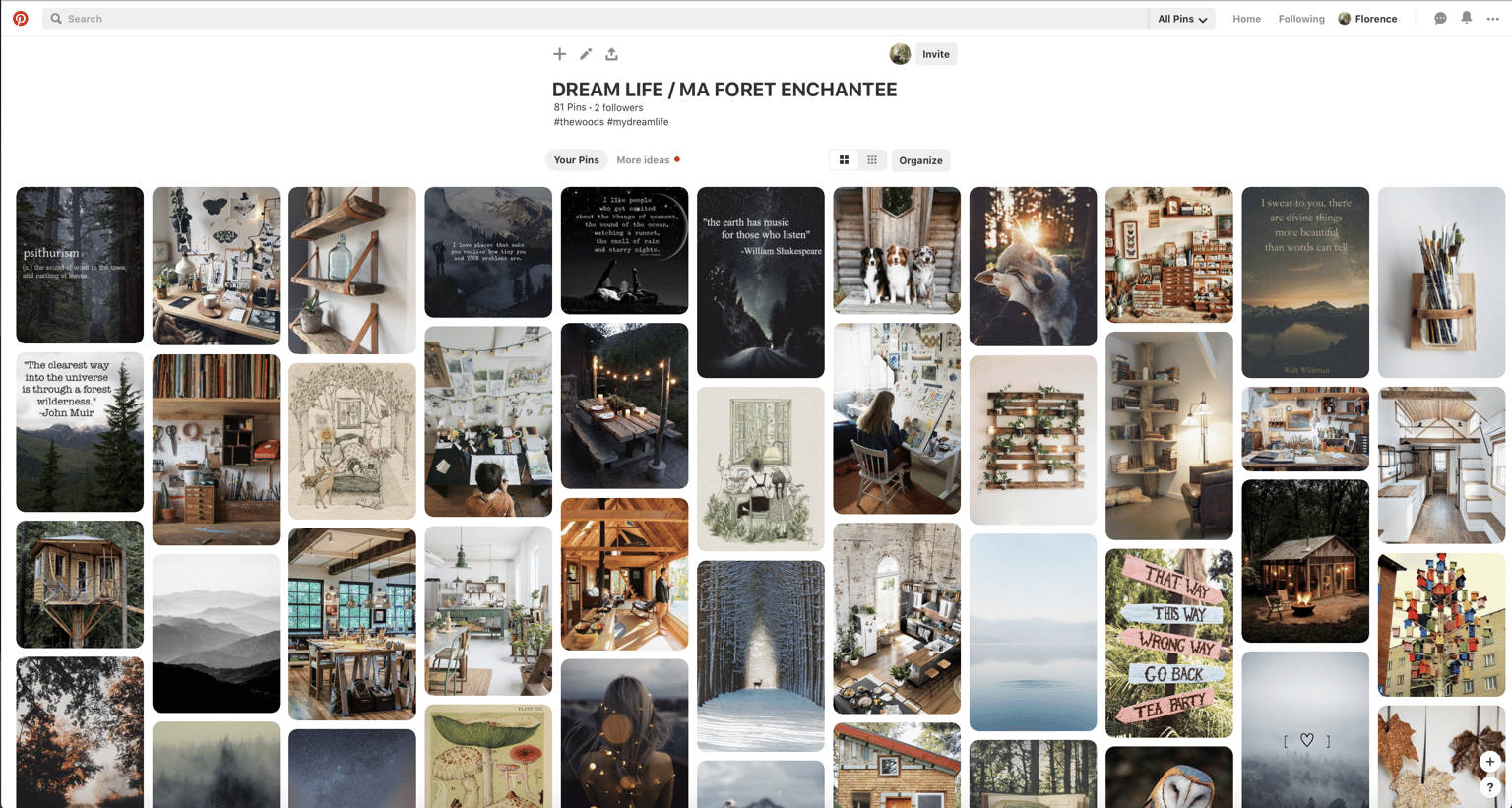DREAM LIFE MOOD BOARD - image 1 - student project