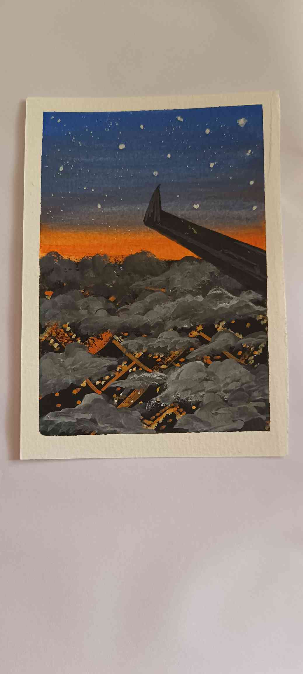 Night sky - image 1 - student project