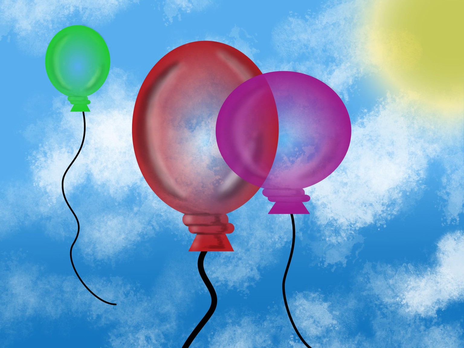 Balloons - image 1 - student project