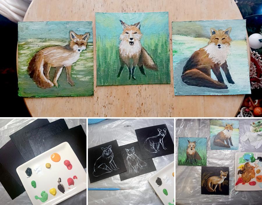 My 3 Little Foxes - image 1 - student project