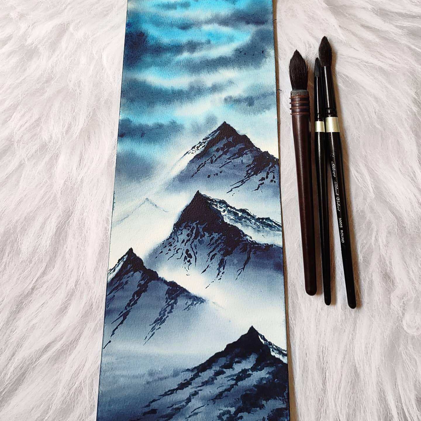 Watercolors Landscape - image 1 - student project