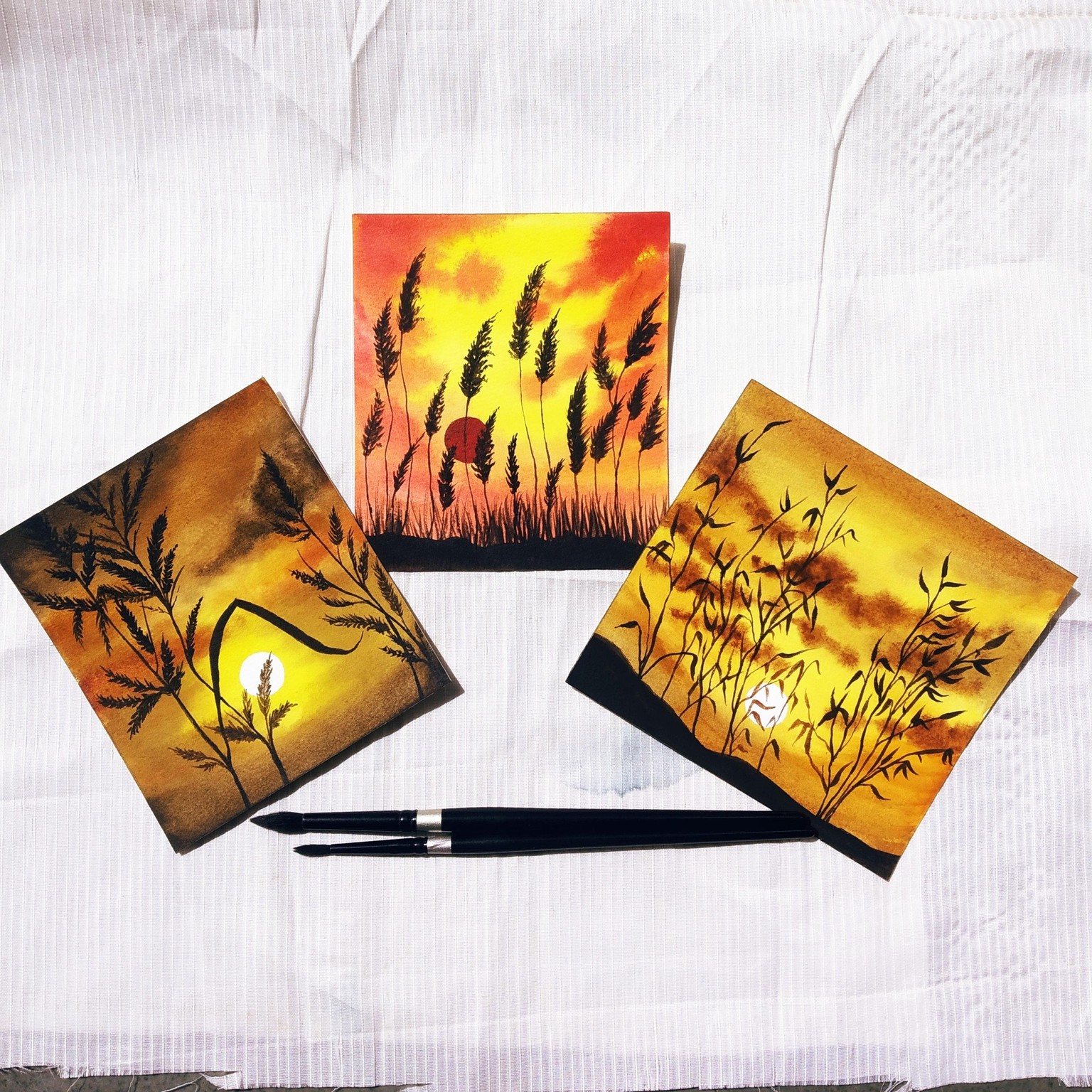 Mini sunset wild plants series - image 2 - student project