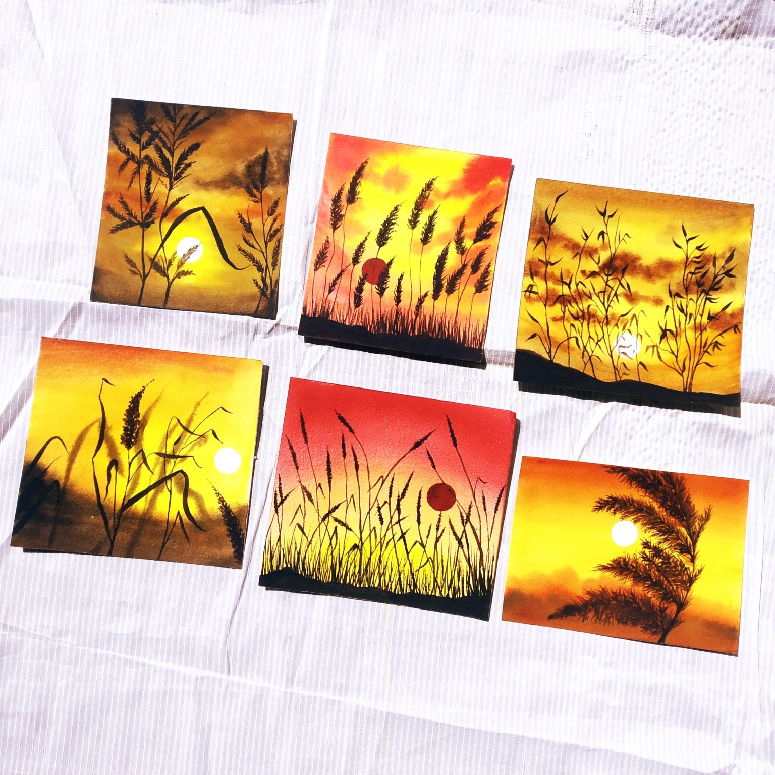 Mini sunset wild plants series - image 1 - student project