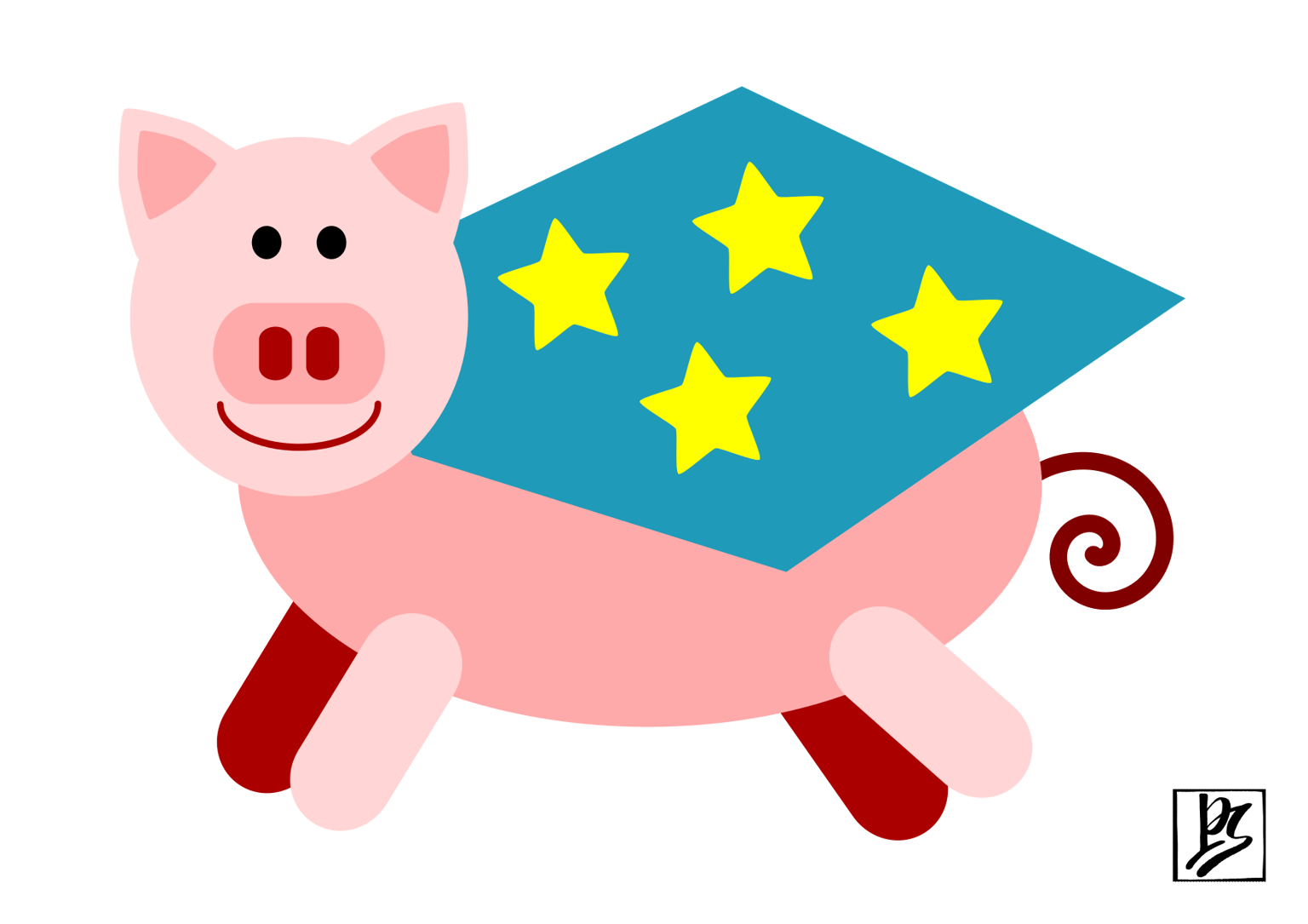 Yet another Super Pig (April 4th, 2023) - image 1 - student project