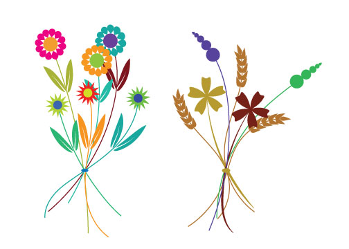 brush bouquets - image 1 - student project