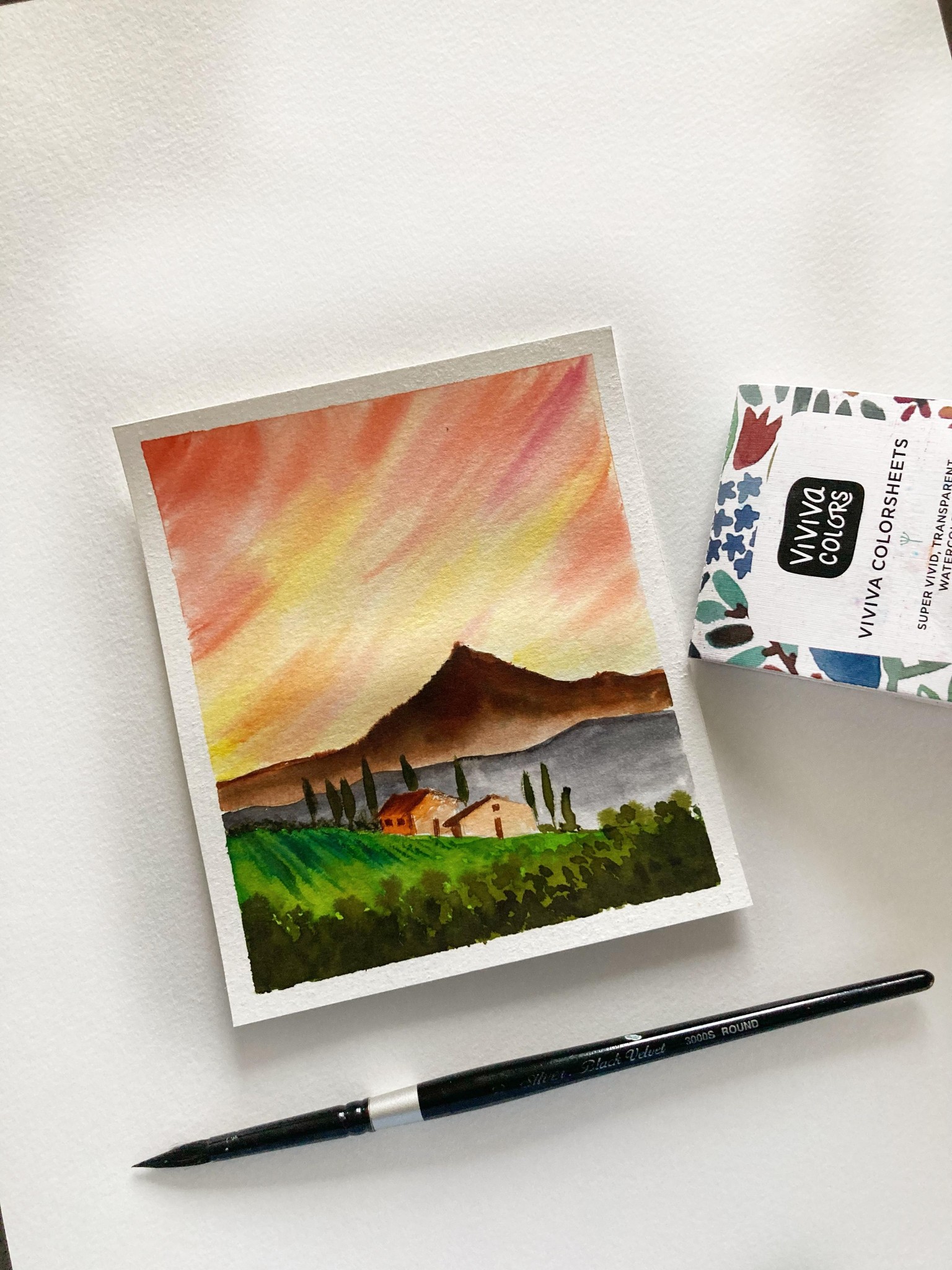 Relaxing landscapes paintings by crazyscribbler - image 2 - student project