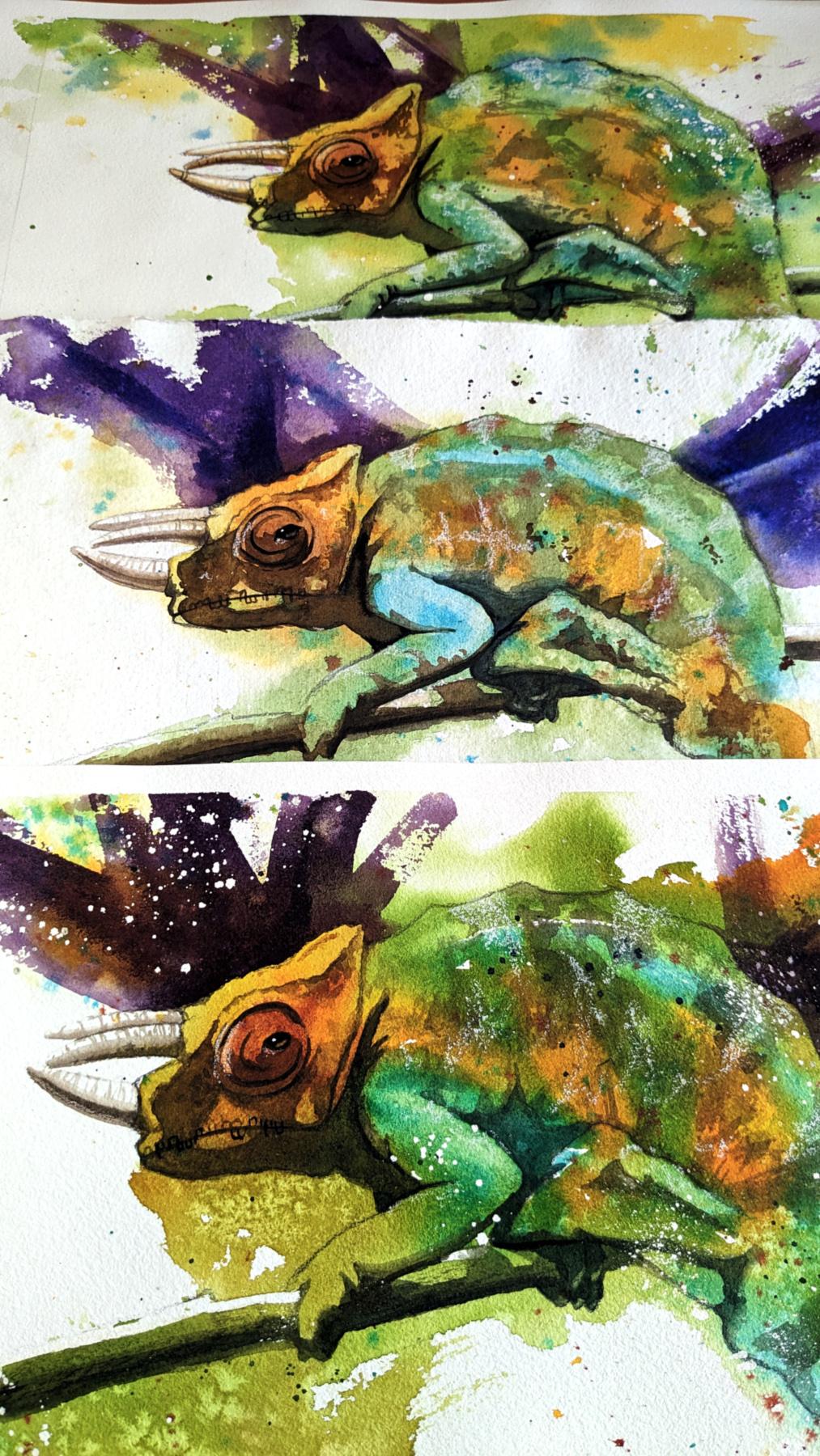 Rainbow Chameleon - image 1 - student project