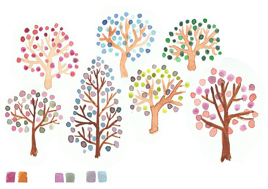 Watercolour story: Explore with colour - image 6 - student project