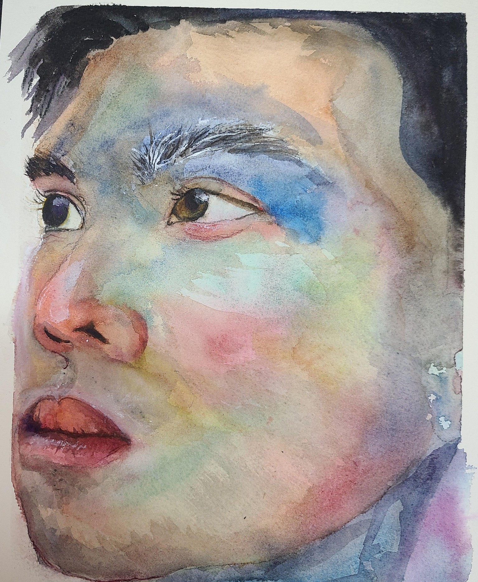 the beautiful girl - image 1 - student project