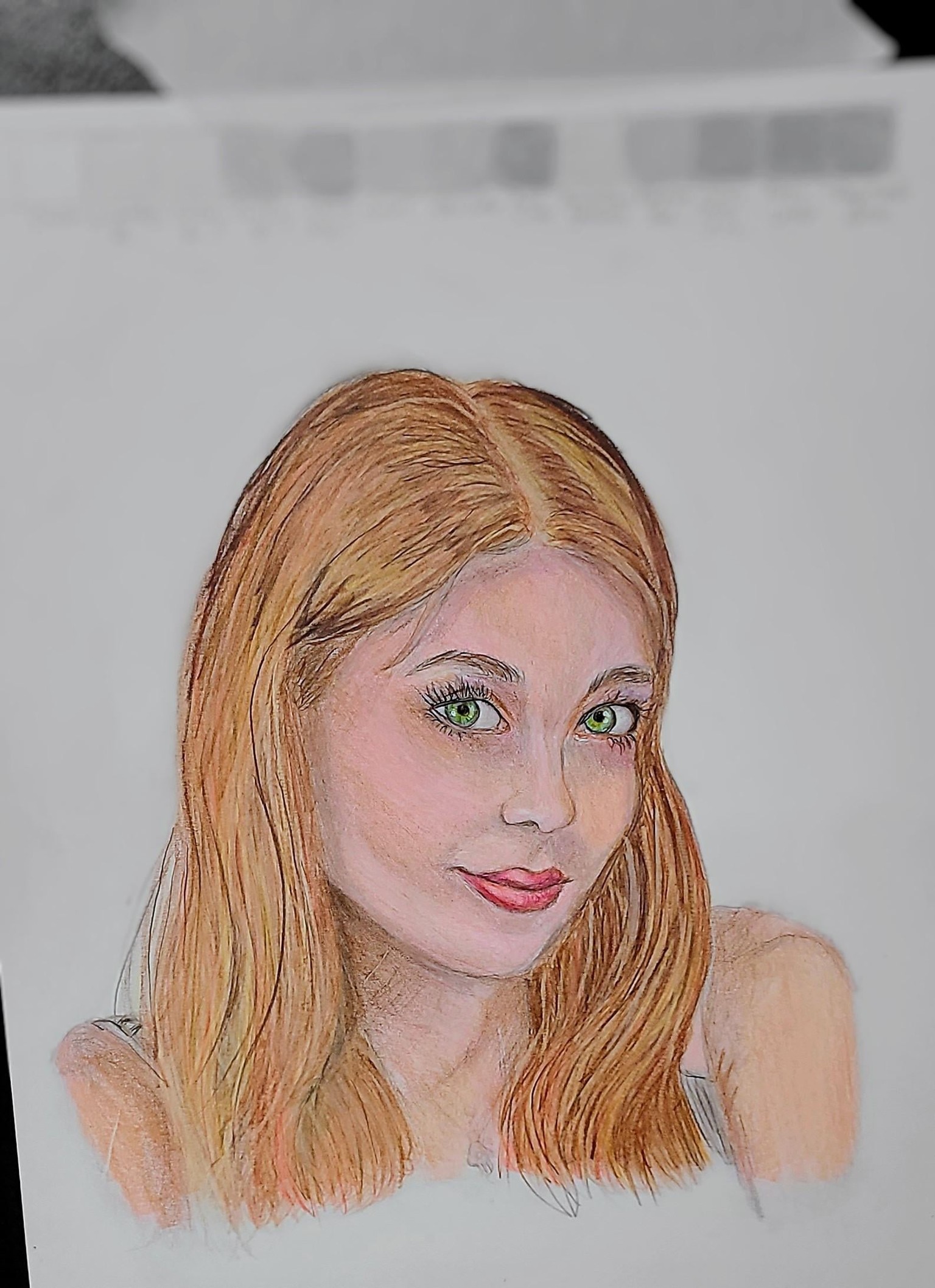 Portrait of a lady in polychromas - image 1 - student project