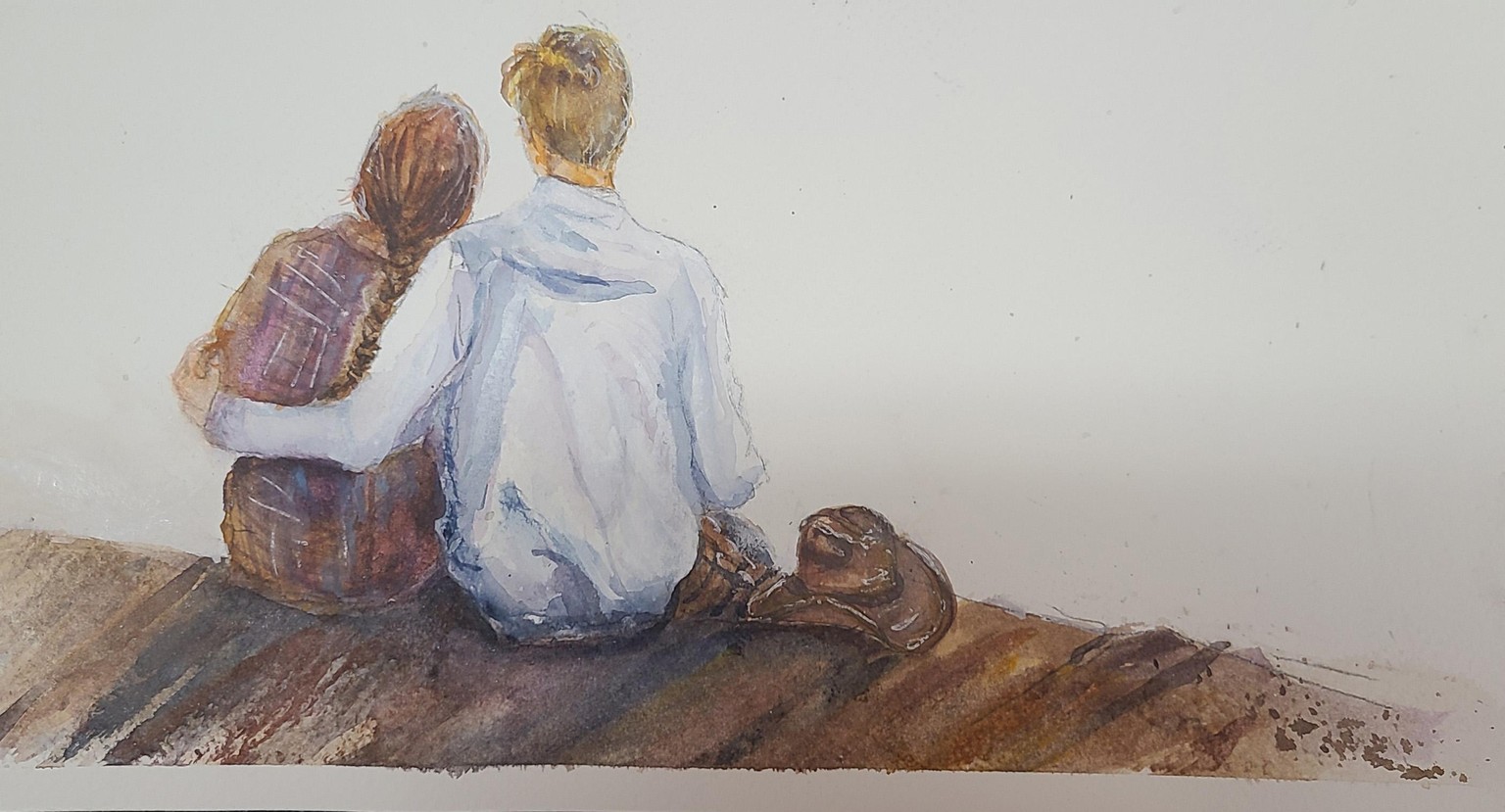 Girl in the sunflowers and the couple - image 1 - student project