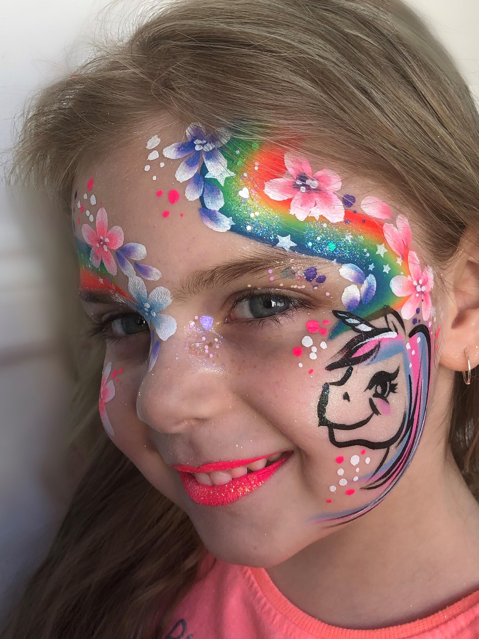 Not bad for a first try. #staysafe inspired rainbow face. - image 2 - student project
