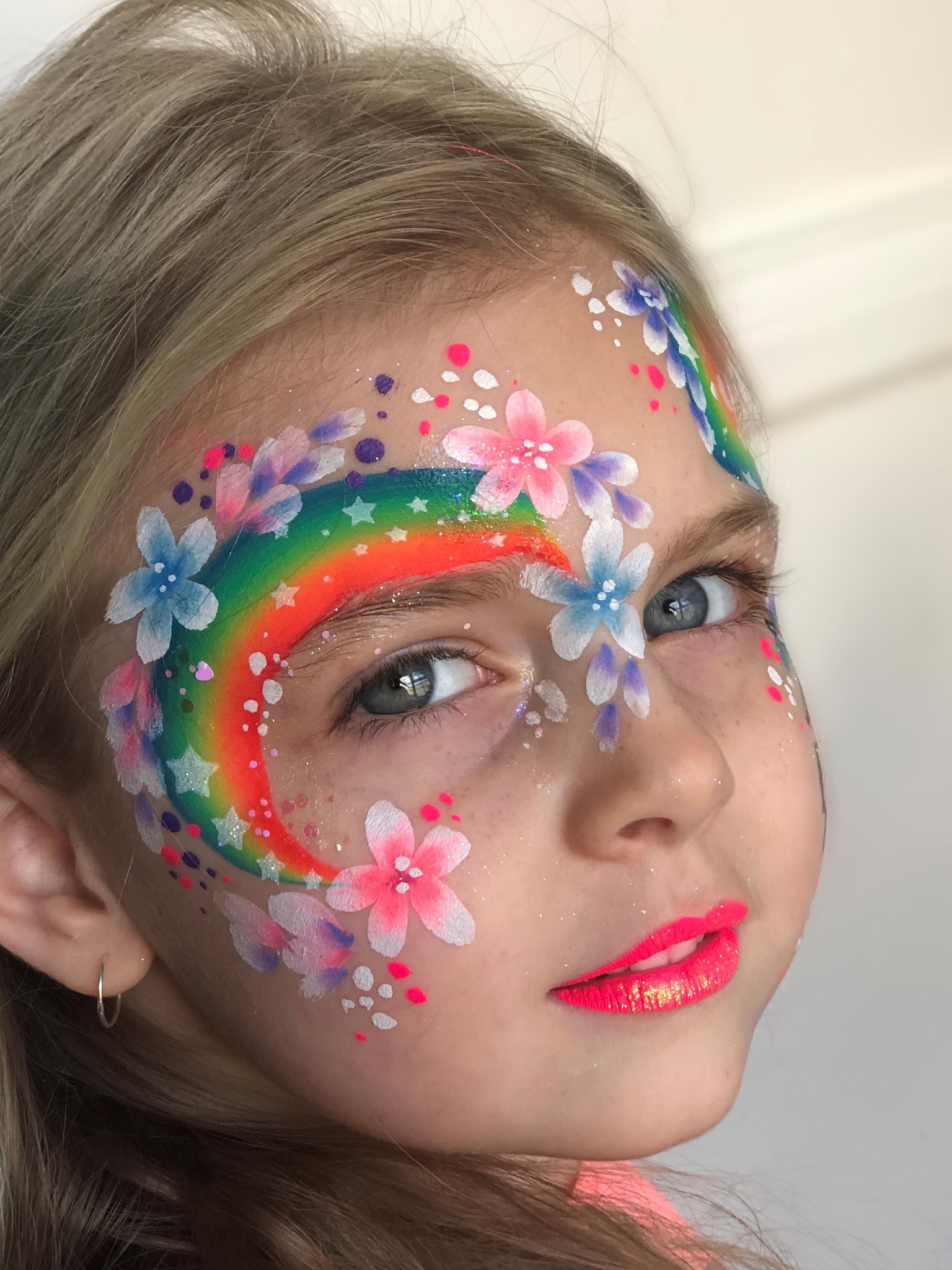 Not bad for a first try. #staysafe inspired rainbow face. - image 1 - student project