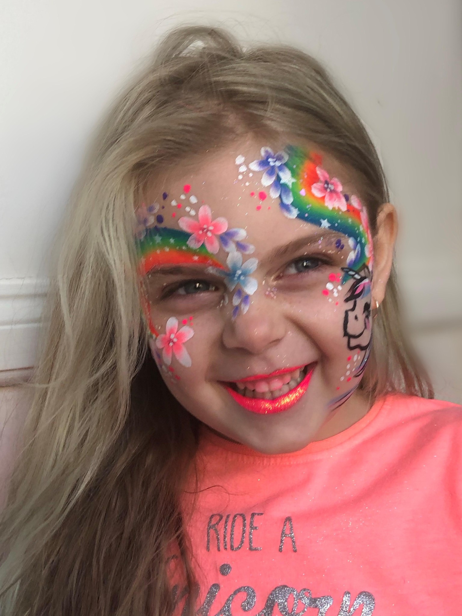 Not bad for a first try. #staysafe inspired rainbow face. - image 3 - student project