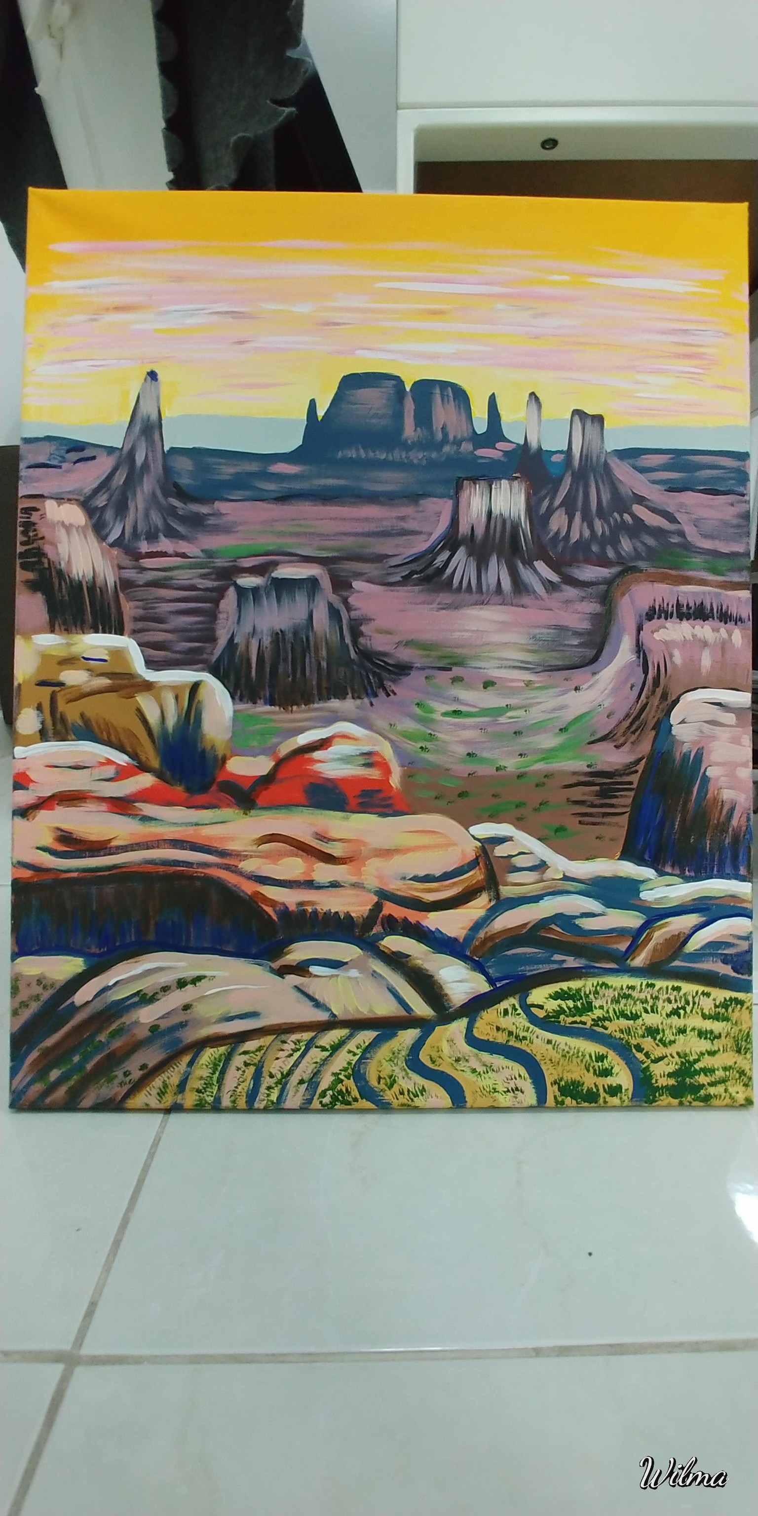 Desert vista - image 1 - student project