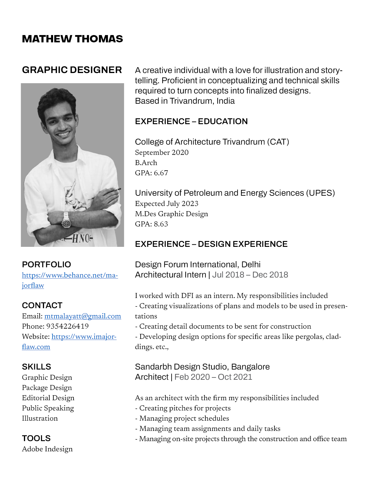 Resume Copy - image 1 - student project